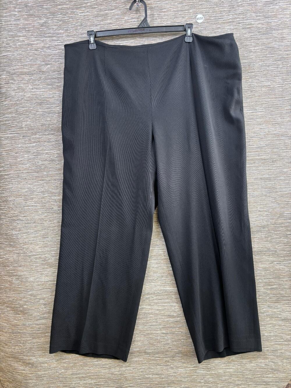 Jones New York Dress Pants Womens Size 24W Black High-Rise Casual Career